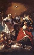 Pompeo Batoni Religious allegory Spain oil painting artist